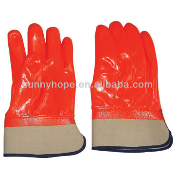 Invierno guantes completamente revestidos de PVC